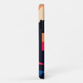 カラフル円の幾何学的パターン Case-Mate iPhoneケース (裏面/右)