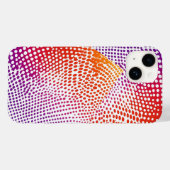 カラフル円モダン Case-Mate iPhoneケース (裏面 (横))