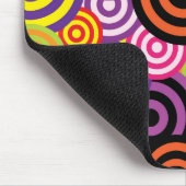 カラフル円 マウスパッド (コーナー)