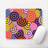 カラフル円 マウスパッド (マウス)