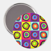 カラフル円 マグネット (正面/裏面)