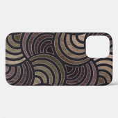 カラフル円:高解像度のシームレスなテクスチャ Case-Mate iPhoneケース (裏面 (横))