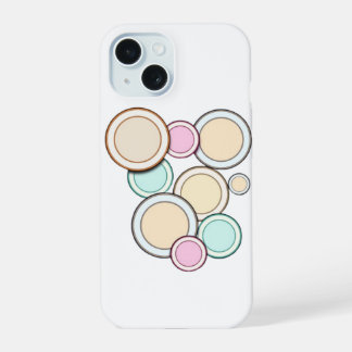 カラフル円 iPhone 15ケース