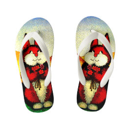 カラフル写真 キッズビーチサンダル