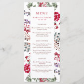 カラフル冬の果実のフレ結婚ームのメニュー メニュー (正面)