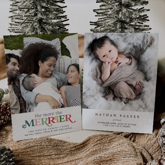 カラフル出生届メリー出 シーズンカード