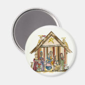 カラフル出生 マグネット (正面/裏面)