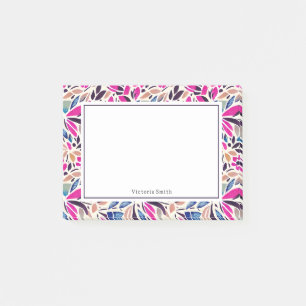 カラフル切り出しフローラ ポストイット