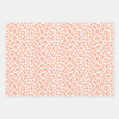 カラフル動物ヒョウ柄ギフト包装紙 ラッピングペーパーシート (正面3)