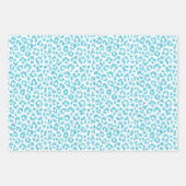 カラフル動物ヒョウ柄ギフト包装紙 ラッピングペーパーシート (正面)