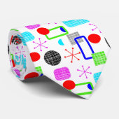 カラフル半モダン世紀パターン ネクタイ (ロール)