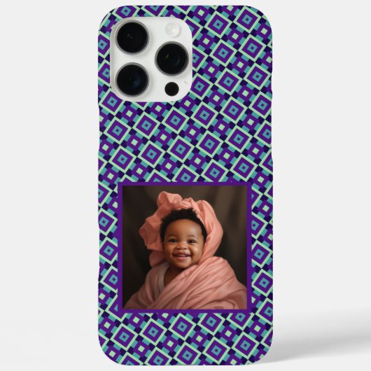 カラフル卒業祝いギフトスクエア柄 Case-Mate iPhoneケース (裏面)