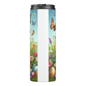 カラフル卵の入ったハッピーイースター タンブラー (裏面)