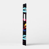 カラフル口とハート Case-Mate iPhoneケース (裏面 / 右)