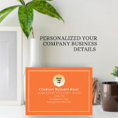 カラフル可愛いフローラデザインパーソナライズされた 名刺