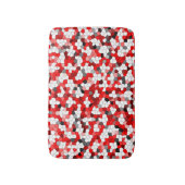 カラフル可愛いモダン傾向 バスマット (正面縦)