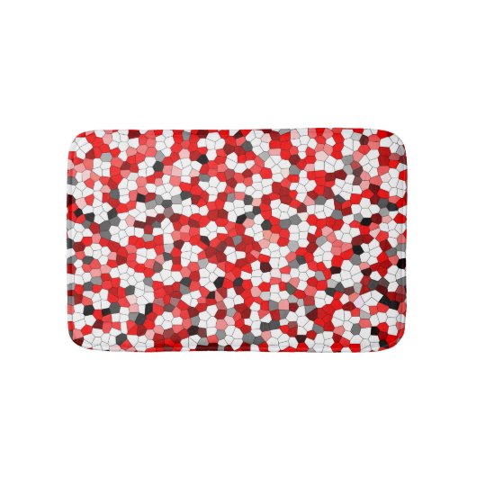 カラフル可愛いモダン傾向 バスマット (正面)