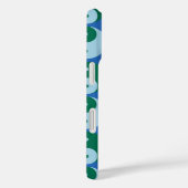 カラフル可愛いレトロ陰陽ブパーソナライズされたルー Case-Mate iPhoneケース (裏面 / 右)