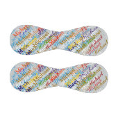 カラフル名パターンパーソナライズされた 野球ボール (パネル)