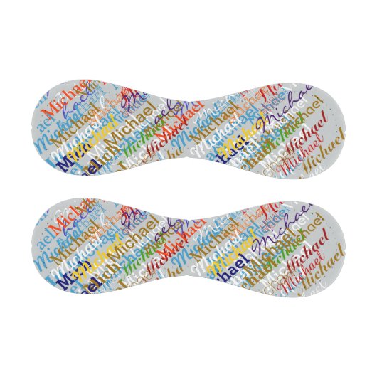 カラフル名パターンパーソナライズされた 野球ボール (パネル)