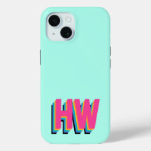 カラフル名門私立校風のイニシャル