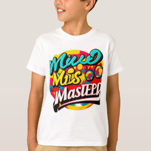 カラフル味噌丼T型 – 味噌熟成デザイン Tシャツ
