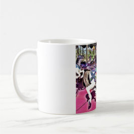 カラフル回転木馬馬のカーニバル写真ギフト コーヒーマグカップ