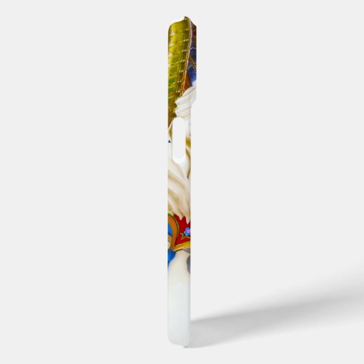 カラフル回転木馬馬写真ライブ笑い愛はっきりした Case-Mate iPhoneケース (裏面 / 右)