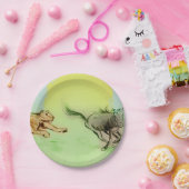 カラフル図解入りの、写真付きの紙プレート – チェイス ペーパープレート (パーティー)