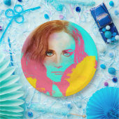 カラフル図解入りの、写真付きの紙プレート – 強烈 ペーパープレート (パーティー)