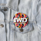 カラフル国際女性デー IWD 缶バッジ (インサイチュ)