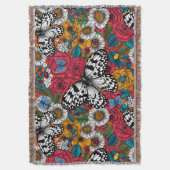 カラフル園 スローブランケット (正面縦)