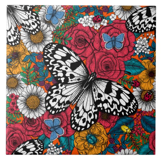 カラフル園 タイル (正面)