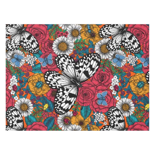 カラフル園 テーブルクロス (正面(横))