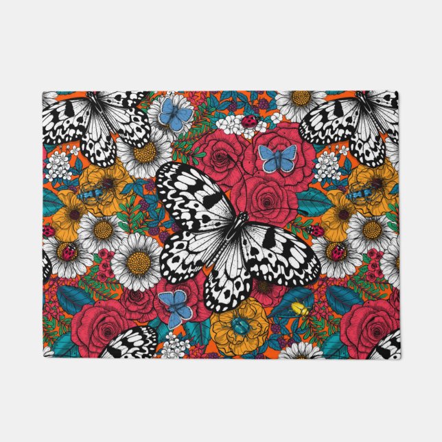 カラフル園 ドアマット (正面)