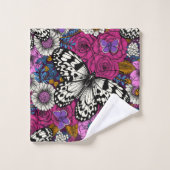 カラフル園II バスタオルセット (ウォッシュタオル)