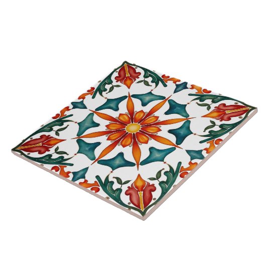 カラフル地中海のモザイク タイル (側面)