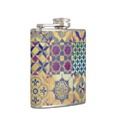 カラフル地中海の瓦伝統的瓦 フラスク (右)