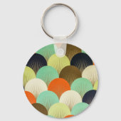 カラフル壁紙:芸術的デザイン。 キーホルダー (裏面)