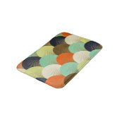 カラフル壁紙：芸術的デザイン。 バスマット (アングル)