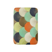 カラフル壁紙：芸術的デザイン。 バスマット (正面縦)