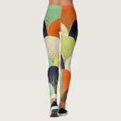 カラフル壁紙：芸術的デザイン。 レギンス (裏面)