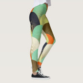 カラフル壁紙：芸術的デザイン。 レギンス (右)