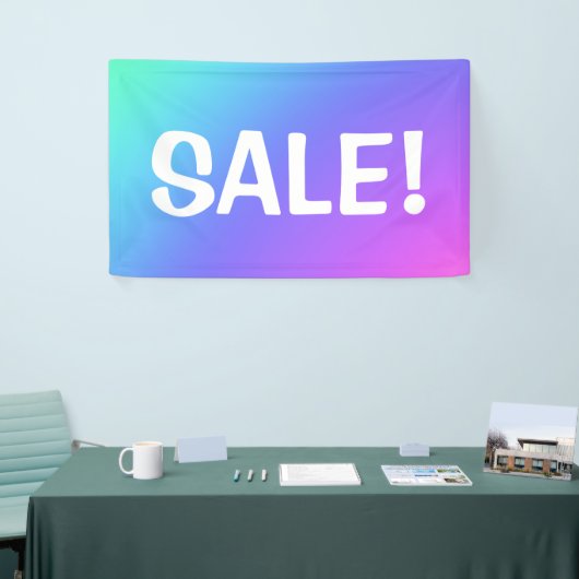 カラフル売れ！バナー 横断幕 (トレードショー)