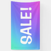 カラフル売れ！バナー 横断幕 (縦)