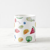カラフル夏の果物 コーヒーマグカップ (中央)