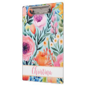 カラフル夏の花のデザイン名 クリップボード (左)