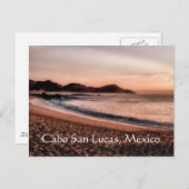 カラフル夕焼け ポストカード (正面/裏面)