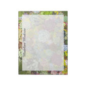 カラフル多肉植物 ノートパッド (回転)