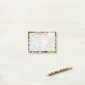 カラフル多肉植物 ポストイット (デスク上)